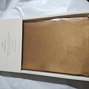 Casaluna SILK 100% Silk Standard- Artistic Brown -Pillowcase